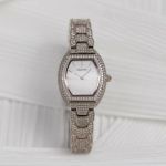 Cartier Tonneau Mini Lady Swiss Quartz Movement 28*33*6.3mm 736 Diamond Watch